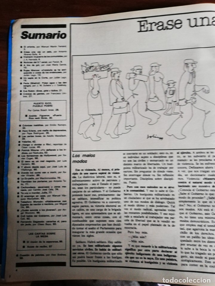 Coleccionismo de revista Intervi&uacute;: Interviu N&deg; 148. Eva Robin - Foto 2