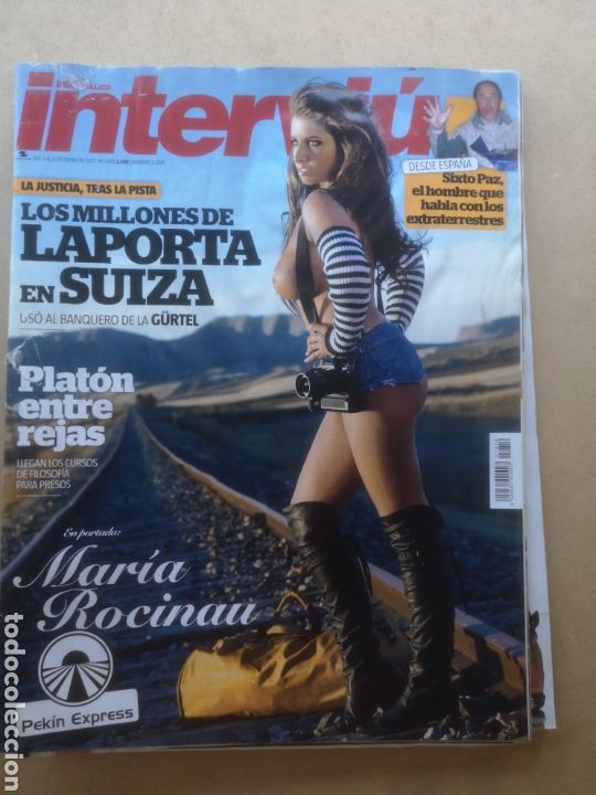 Coleccionismo de Revista Intervi&uacute;: REVISTA INTERVI&Uacute; N&ordm; 1810 2011 SIXTO PAZ, MARIA ROCINAU, DANI MACACO, FLAMENCO