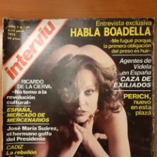 Coleccionismo de Revista Interviú: INTERVIÚ 99 NADIUSKA. Lote 193430208