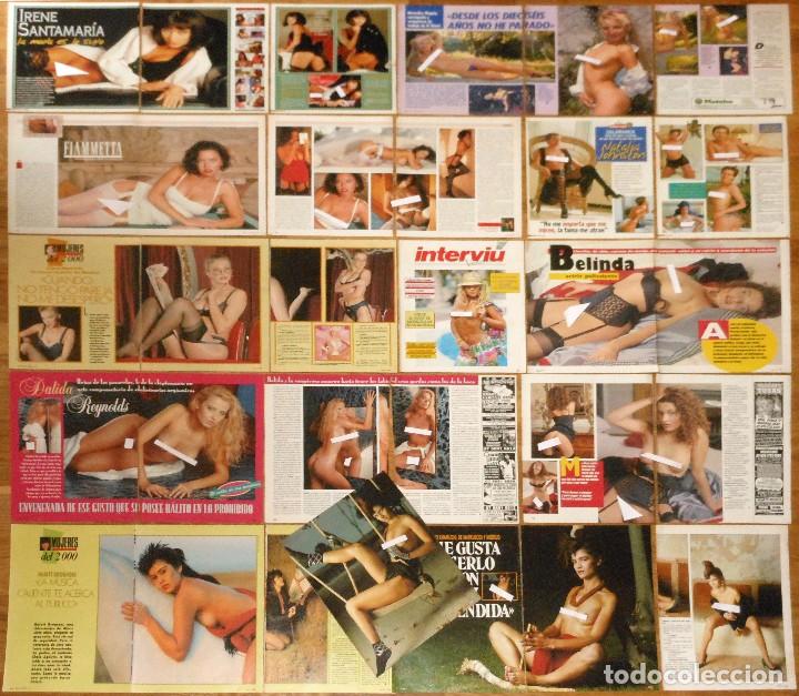Sammeln von Zeitschriften Intervi&uacute;: MODELOS INTERVIU DESNUDAS 1990s lote prensa nude models erotica fotos photos sexy