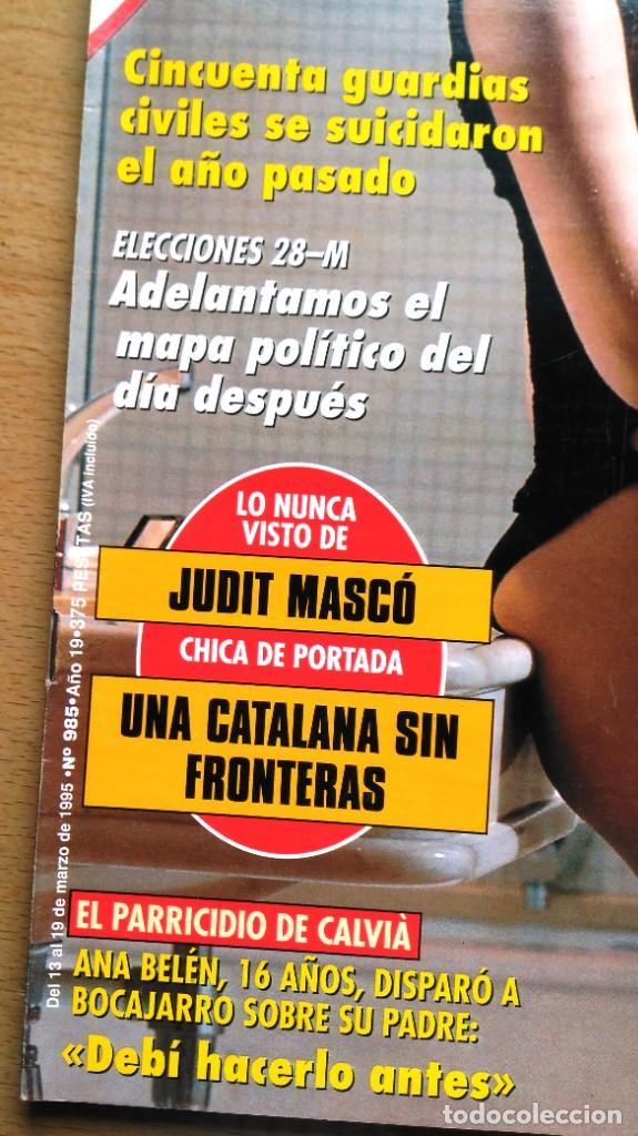 Coleccionismo de revista Intervi&uacute;: Intervi&uacute; 985. Judit Masc&oacute; - Foto 2
