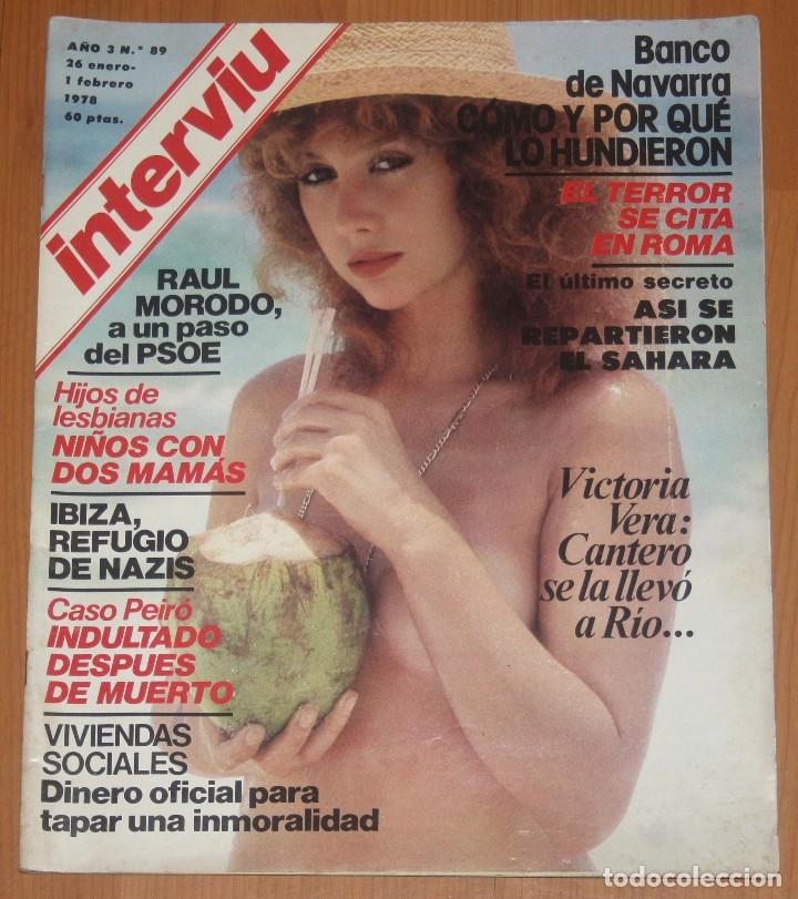 Coleccionismo de Revista Interviú: INTERVIU #89 1978 Victoria Vera desnuda ...