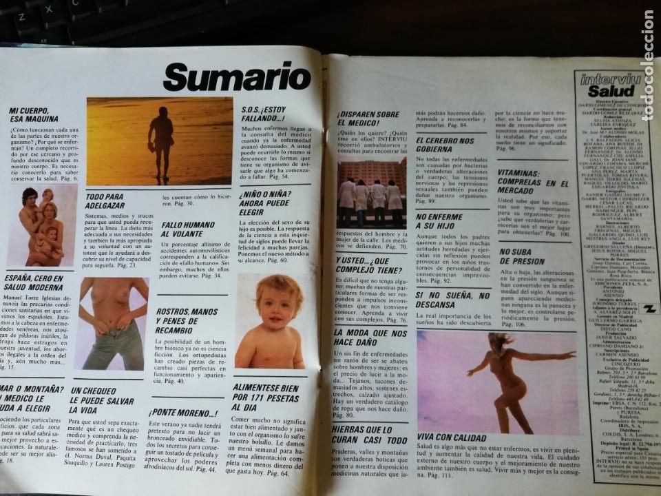 Coleccionismo de revista Intervi&uacute;: INTERVIU SALUD - Foto 2