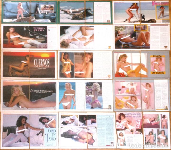 Collezionismo di Rivista Intervi&uacute;: MODELOS DESNUDAS 1980s spain clippings magazines photos interviu erotica destape