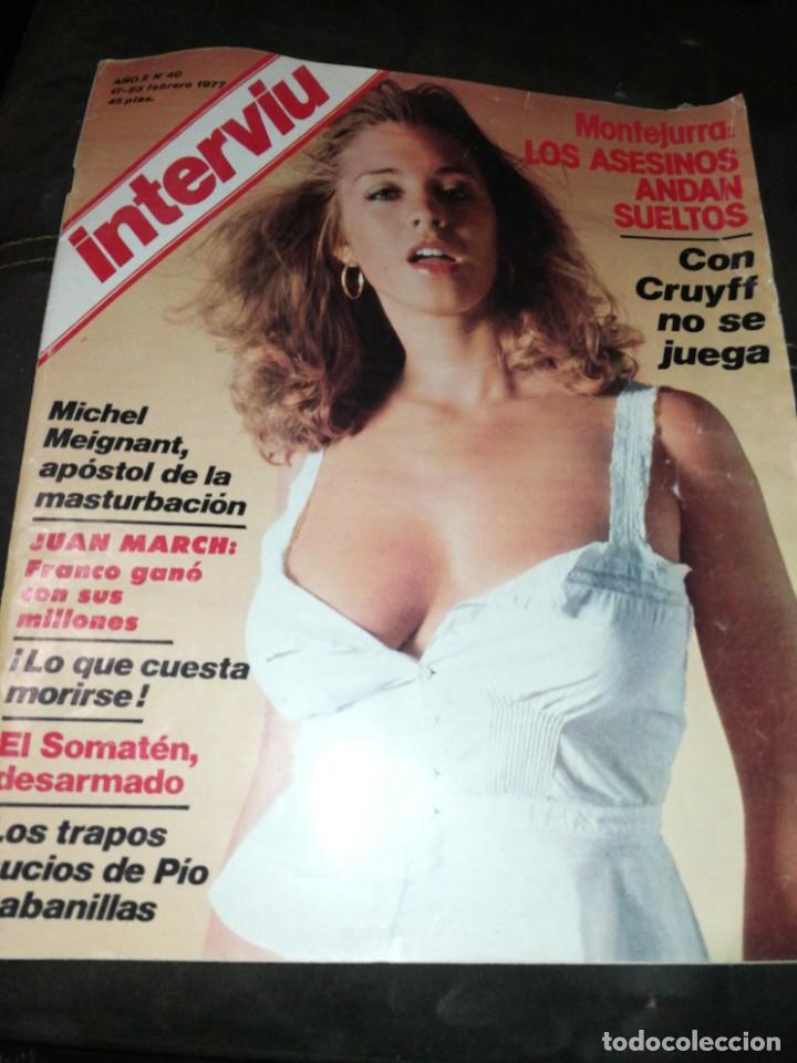 Collectionnisme de Magazine Intervi&uacute;: REVISTA INTERVIU, 1977, N&deg;40