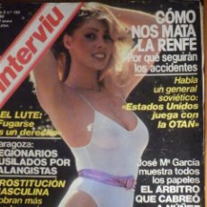 Coleccionismo de Revista Interviú: REVISTA INTERVIU Nº 190 - 3 ENERO 1980 - MARIA JOSE CANTUDO BAJO LA DUCHA, ZARAGOZA LEGIONARIOS FUSI