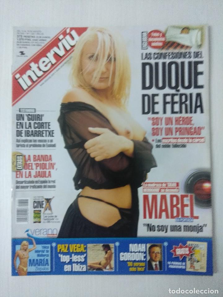 Coleccionismo de revista Intervi&uacute;: REVISTA INTERVIU/MABEL. - Foto 1