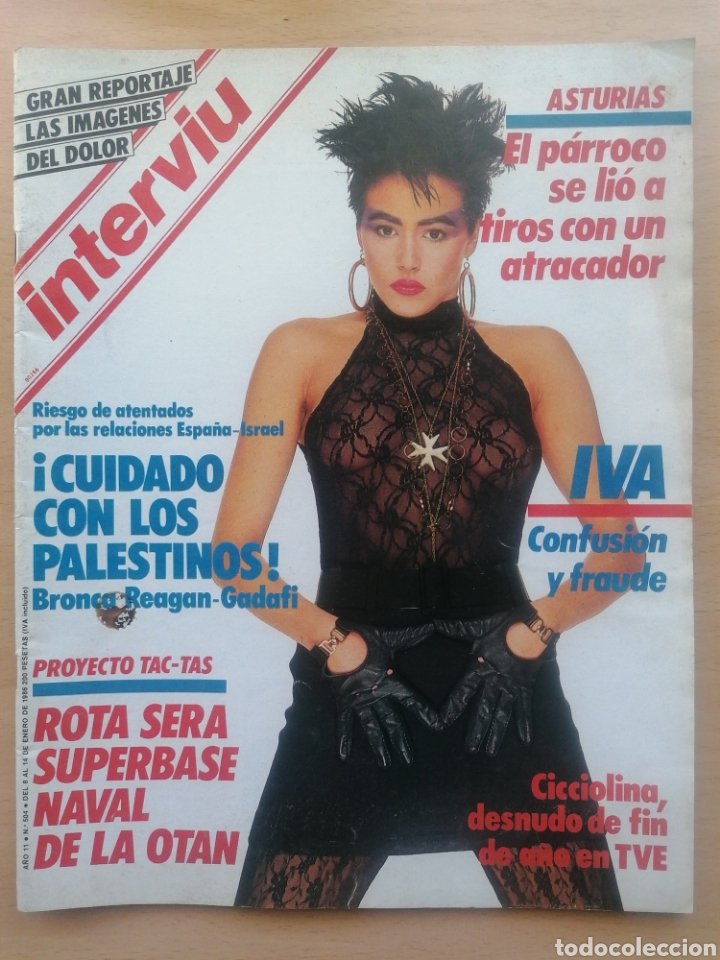 interviu 504 1986 isabel pantoja, estefanía de - Buy Magazine: Interviú ...