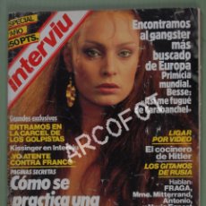 Coleccionismo de Revista Interviú: REVISTA INTERVIU - Nº 366 - MAYO 1983 - ESPECIAL 7º AÑO - NADIUSKA DESNUDA - LA DE LAS FOTOS