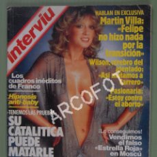Coleccionismo de Revista Interviú: REVISTA INTERVIU - Nº 397 - DICIEMBRE 1983 - ZEUDÍ ARAYA, LA VENUS DE ÉBANO - LA DE LAS FOTOS