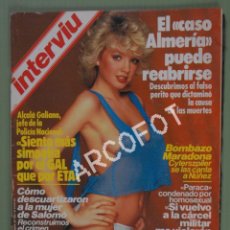 Coleccionismo de Revista Interviú: REVISTA INTERVIU - Nº 413 - ABRIL 1984 - EVA LEÓN - BOMBAZO MARADONA - LA DE LAS FOTOS
