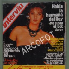 Coleccionismo de Revista Interviú: REVISTA INTERVIU - Nº 396 - DICIEMBRE 1983 - MARÍA REY, UN SUSPIRO - LA DE LAS FOTOS