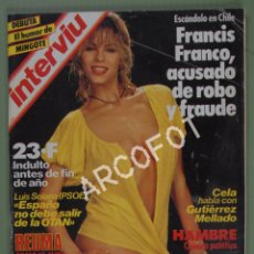 Coleccionismo de Revista Interviú: REVISTA INTERVIU - Nº 421 - JUNIO 1984 - 23-F - ANA OBREGÓN - LA DE LAS FOTOS