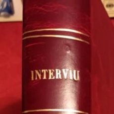 Coleccionismo de Revista Interviú: DOCE NÚMEROS DE INTERVIU ENCUADERNADOS (AÑOS 1977 - 1978). Lote 342499358