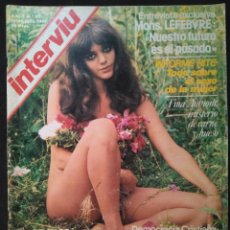 Coleccionismo de Revista Interviú: REVISTA INTERVIU Nº 61 JULIO 1977 - MITTERRAND, NATHALIE DELON - PUBLICIDAD: SEAT, EBRO, TORROT. Lote 345040473
