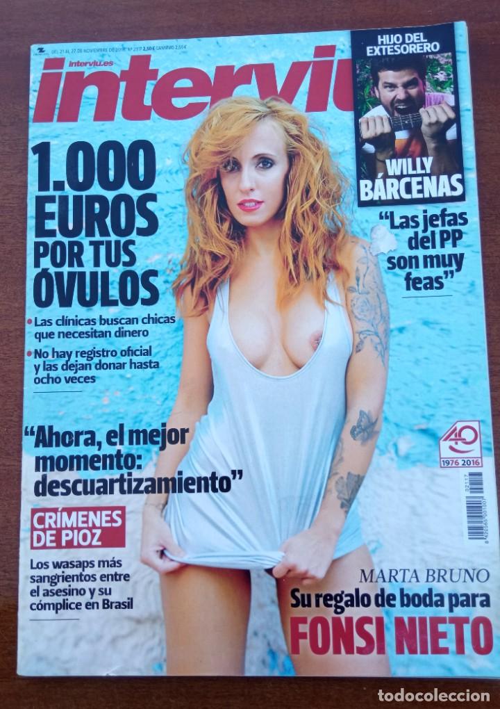 Coleccionismo de revista Intervi&uacute;: Intervi&uacute; n&uacute;m 2117. Marta Bruno - Foto 1