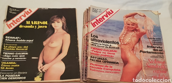 Coleccionismo de revista Intervi&uacute;: 10 x Interviu - Foto 2