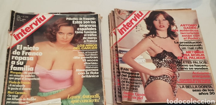 Coleccionismo de revista Intervi&uacute;: 10 x Interviu - Foto 4