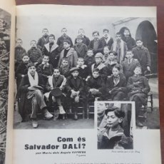 Coleccionismo de Revista Interviú: REVISTA AÑO 1974 DEDICADA COMPLETAMENTE A SALVADOR DALI.INAGURACION TEATRO MUSEO DALI AÑO 1974. Lote 360049555