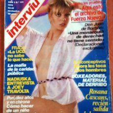 Coleccionismo de Revista Interviú: INTERVIU Nº 132 (23 - 29 DE NOVIEMBRE DE 1978). SEGUNDA EDICIÓN.. Lote 382235889