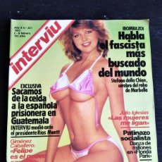 Coleccionismo de Revista Interviú: INTERVIÚ. AÑO 8. Nº 351. FEBRERO DE 1983. PAULA MOLINA. LA SOBRINA CACHONDA DE WALESA. SACAMO.. LEER. Lote 385620444