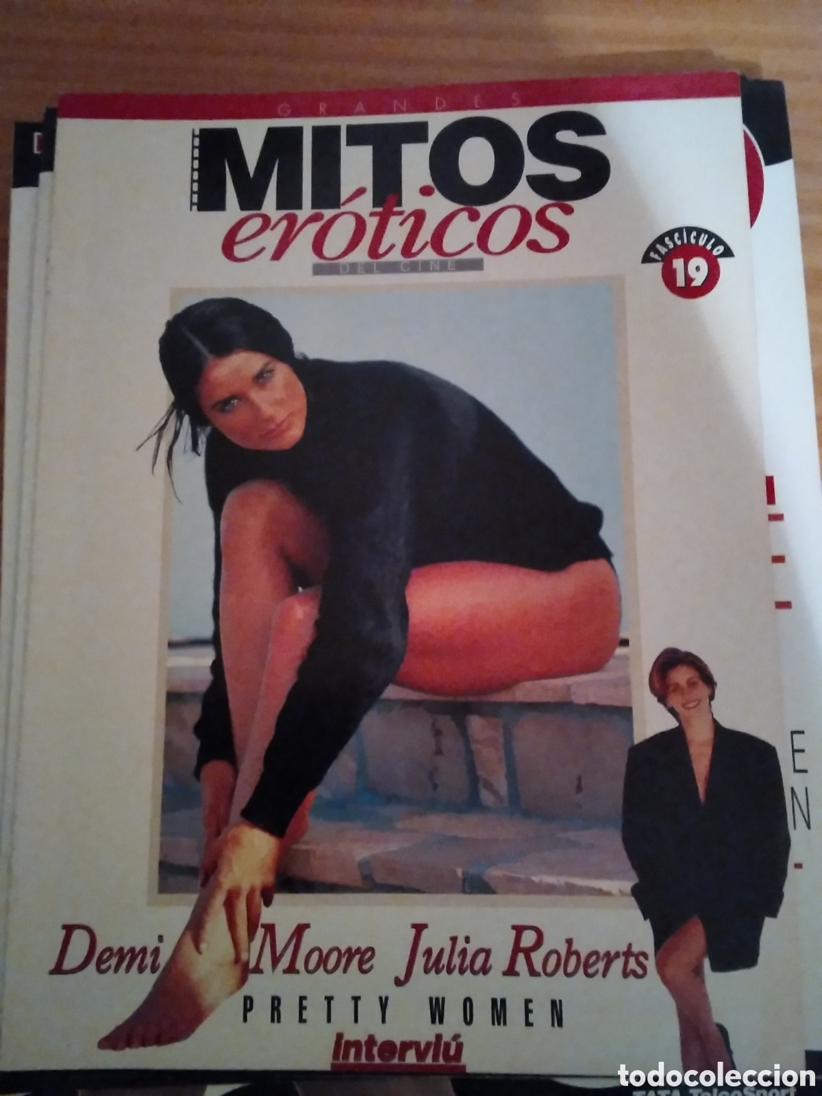 Collectionnisme de Magazine Intervi&uacute;: Mitos er&oacute;ticos revista Intervi&uacute; Demi Moore Julia Roberts n&uacute;mero 19