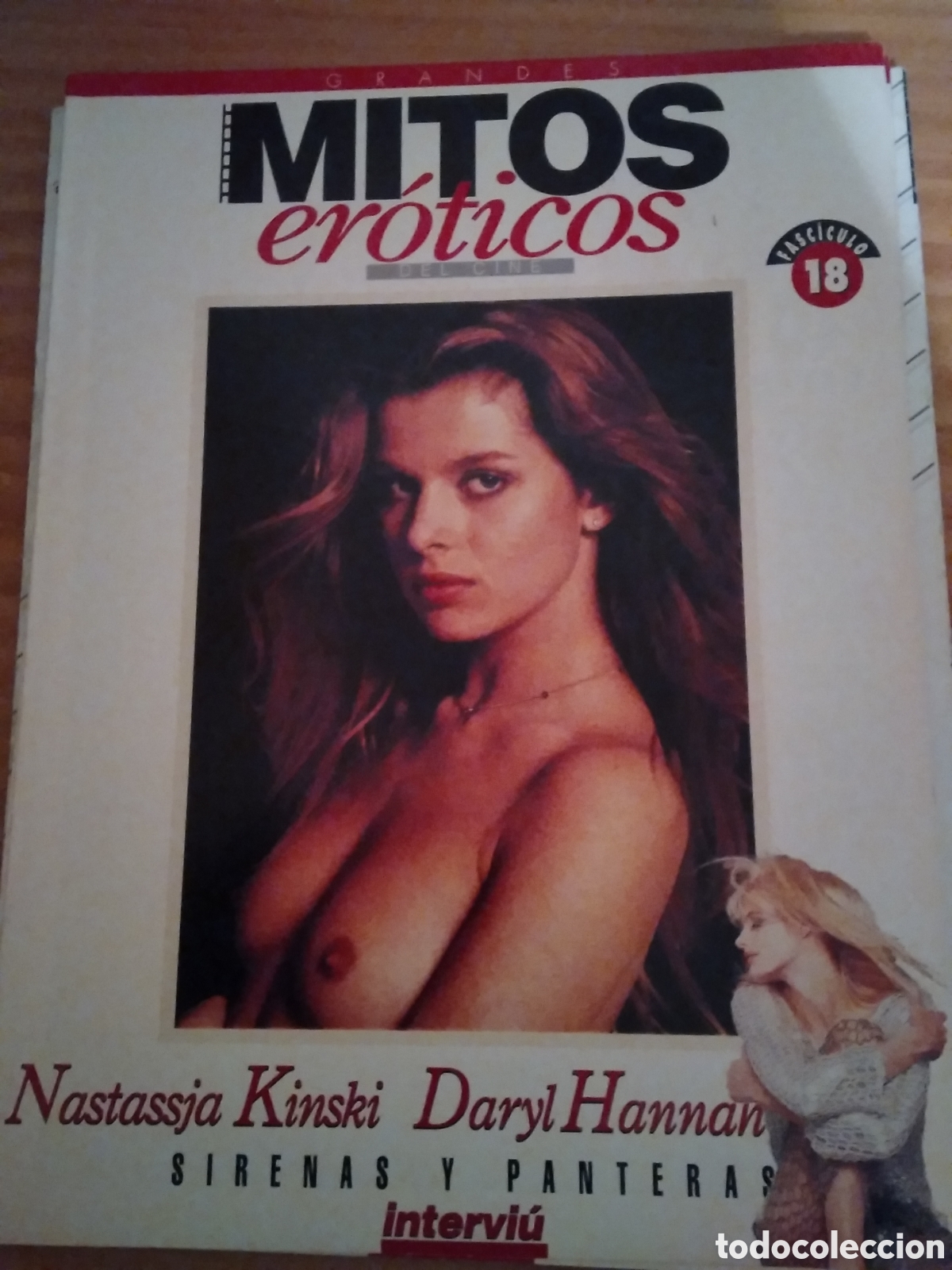 Collectionnisme de Magazine Intervi&uacute;: Mitos er&oacute;ticos revista Intervi&uacute; nastassja kinski daryl hannah n&uacute;mero 18