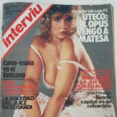 Coleccionismo de Revista Interviú: INTERVIÚ: LINDA BLAIR. NARCISO IBÁÑEZ SERRADOR