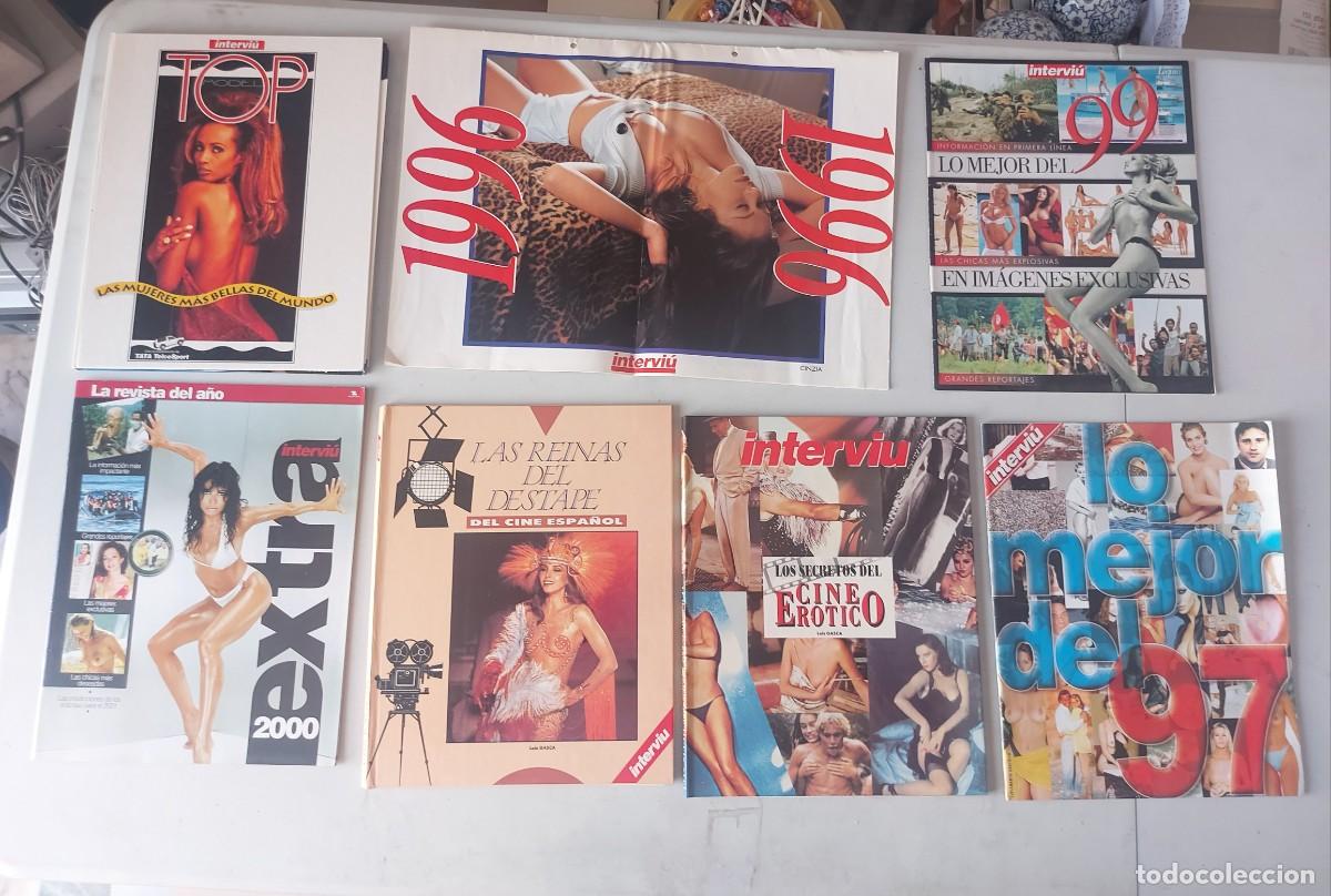 Coleccionismo de revista Intervi&uacute;: Lote interviu - Foto 2