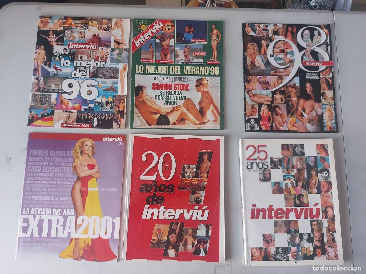 Coleccionismo de revista Intervi&uacute;: Lote interviu - Foto 3
