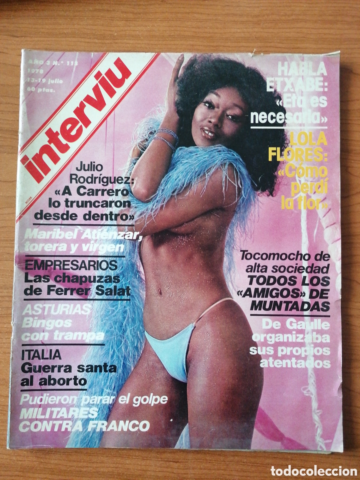 interviu 113 1978 watusi, maribel atiénzar, muj - Compra venta en  todocoleccion