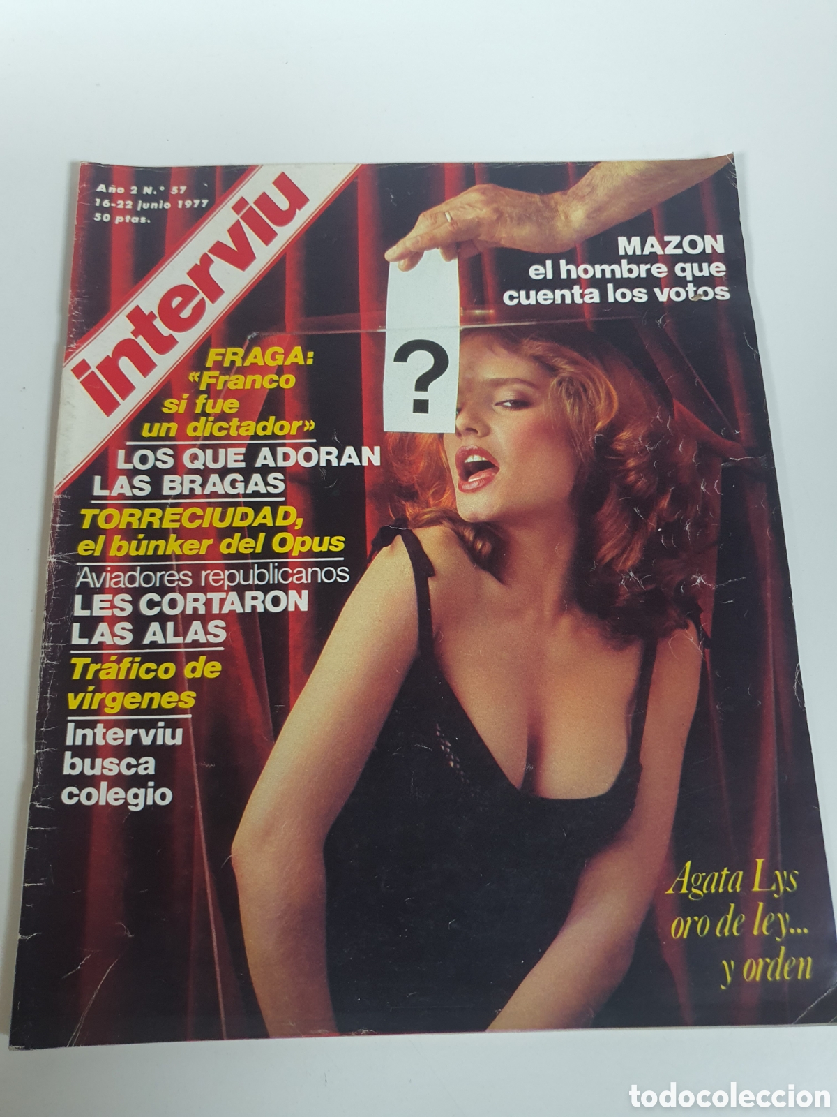 Coleccionismo de revista Intervi&uacute;: Interviu revista - Foto 1