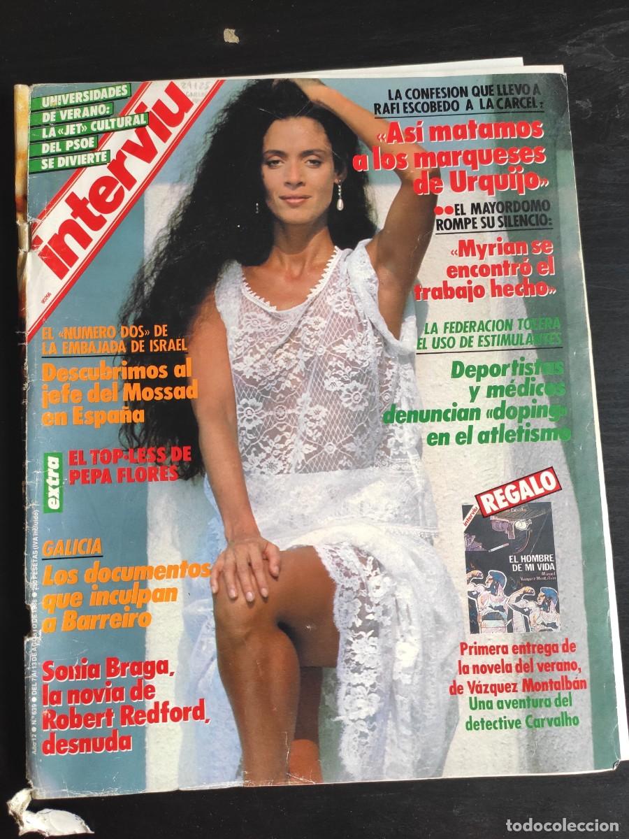 interviú. año 12. nº 639. agosto de 1988. sonia - Comprar Revista Interviú  no todocoleccion