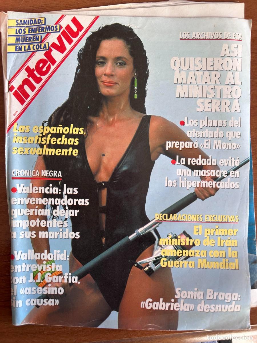 interviú, número 595, sonia braga.- - Compra venta en todocoleccion