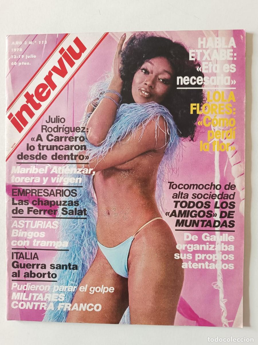 revista interviú nº 113 watusi lola flores manu - Compra venta en  todocoleccion