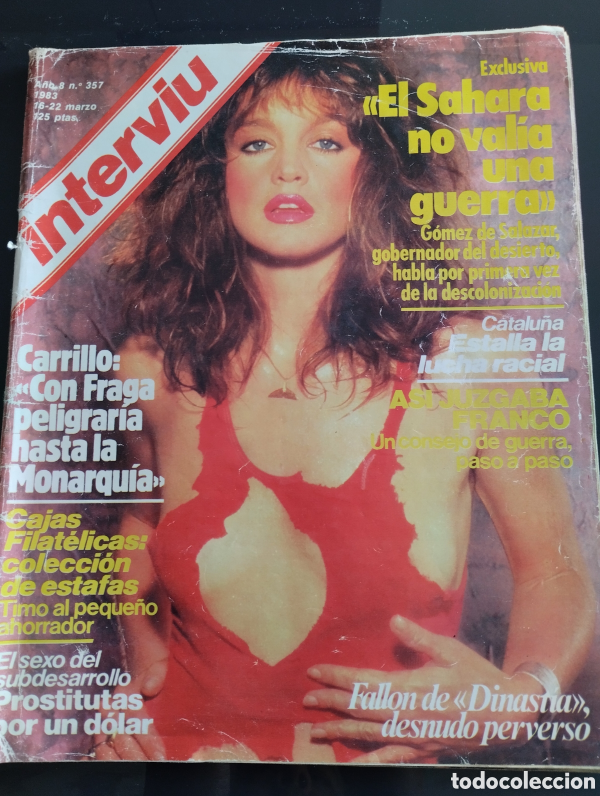 Coleccionismo de revista Intervi&uacute;: Interviu 357 (Franco) - Foto 1