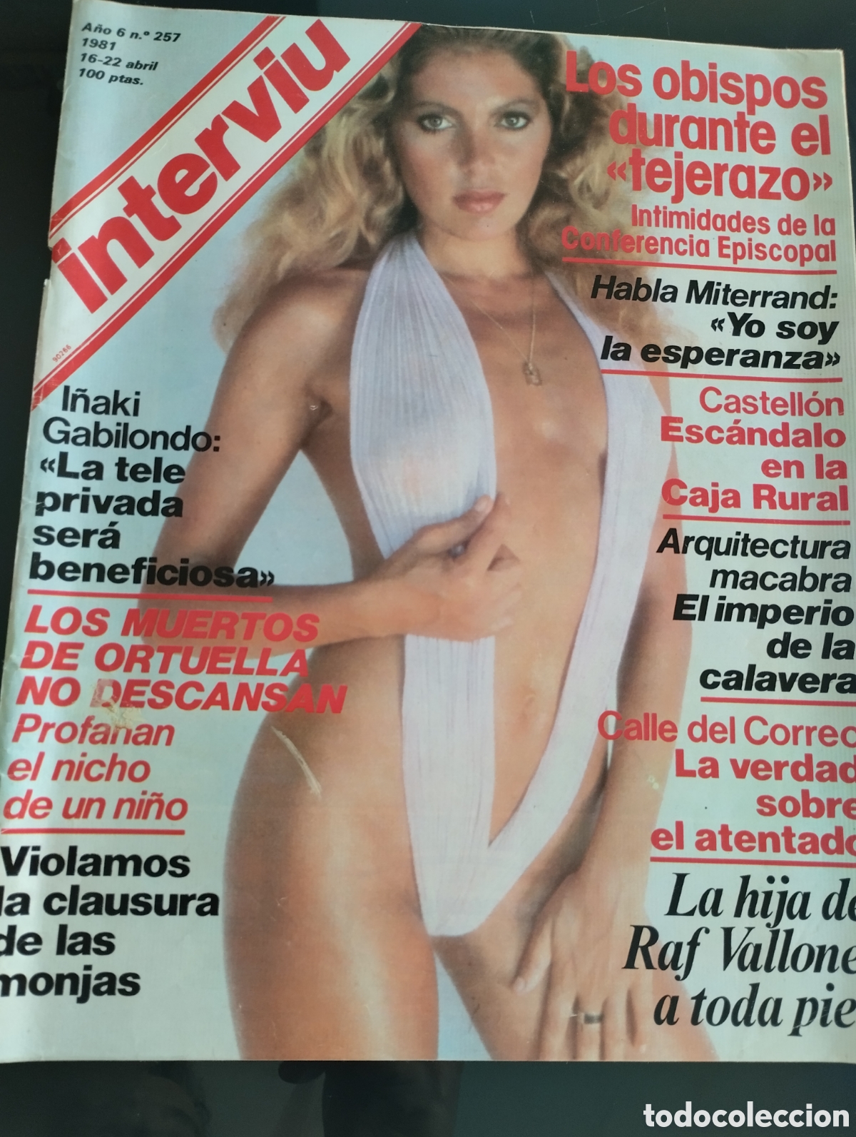 Coleccionismo de revista Intervi&uacute;: Interviu 257 (Raf Vallone) - Foto 1