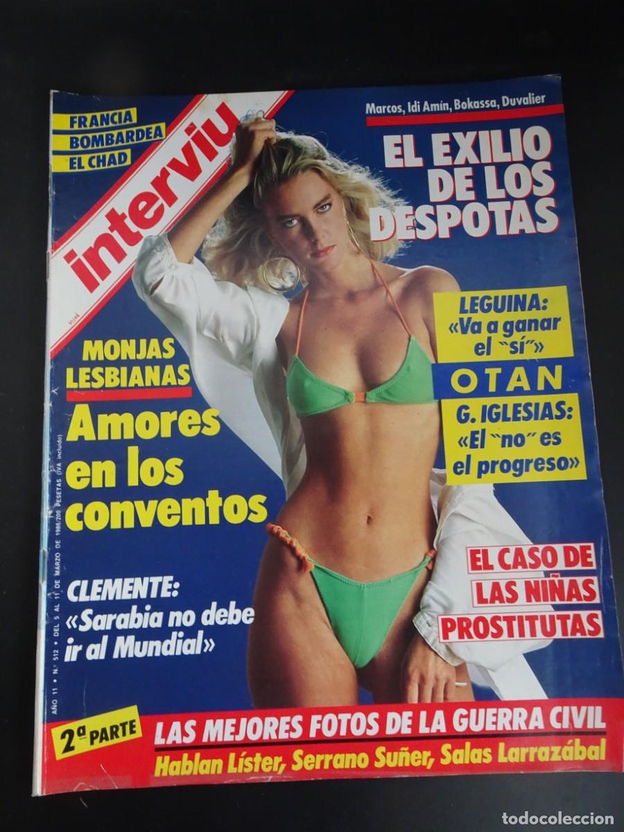 Collectionnisme de Magazine Intervi&uacute;: REVISTA INTERVI&Uacute; N&ordm; 512 , LOLITAS, EVA IONESCO ,GUERRA CIVIL, JAVIER CLEMENTE, VER FOTOS