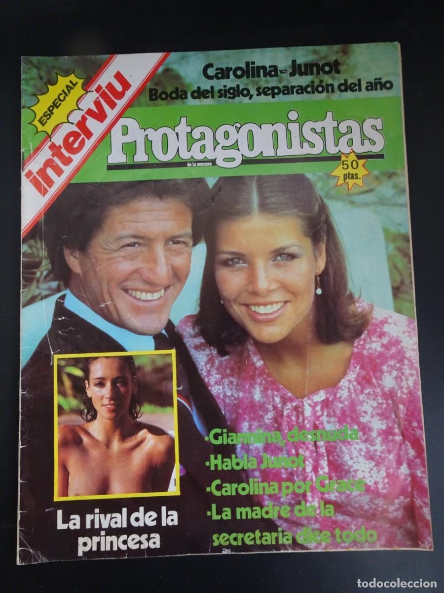 Sammeln von Zeitschriften Intervi&uacute;: INTERVIU ESPECIAL CAROLINA-JUNOT , BODA Y SEPARACI&Oacute;N, GIANNINA, VER FOTOS