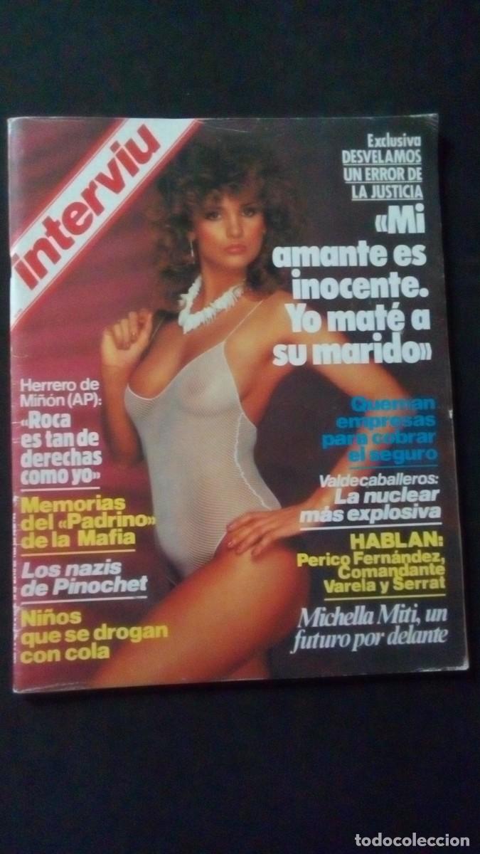 Coleccionismo de revista Intervi&uacute;: INTERVIU 419-ANA OBREG&Oacute;N-JACQUELINE BROOKS-PERICO FERN&Aacute;NDEZ-VALERIE KAPRISKI-SERRAT-VALDECABALLEROS
