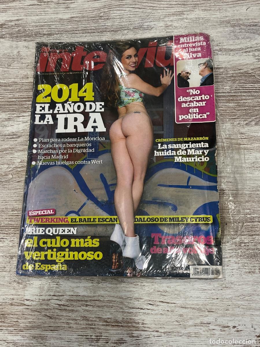 Coleccionismo de Revista Intervi&uacute;: Revista Interviu Enero 2014 Adulto Porno Pornografico Desnudo