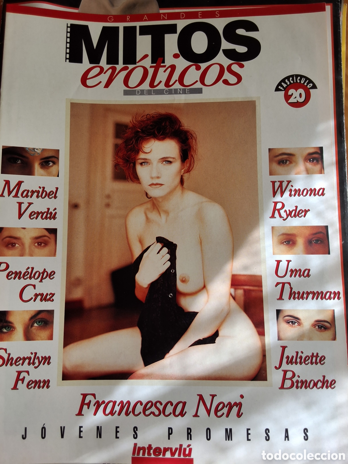 Sammeln von Zeitschriften Intervi&uacute;: Mitos eroticos revista interviu Francesca Neri Winona Ryder Uma Turman n&uacute;mero 20