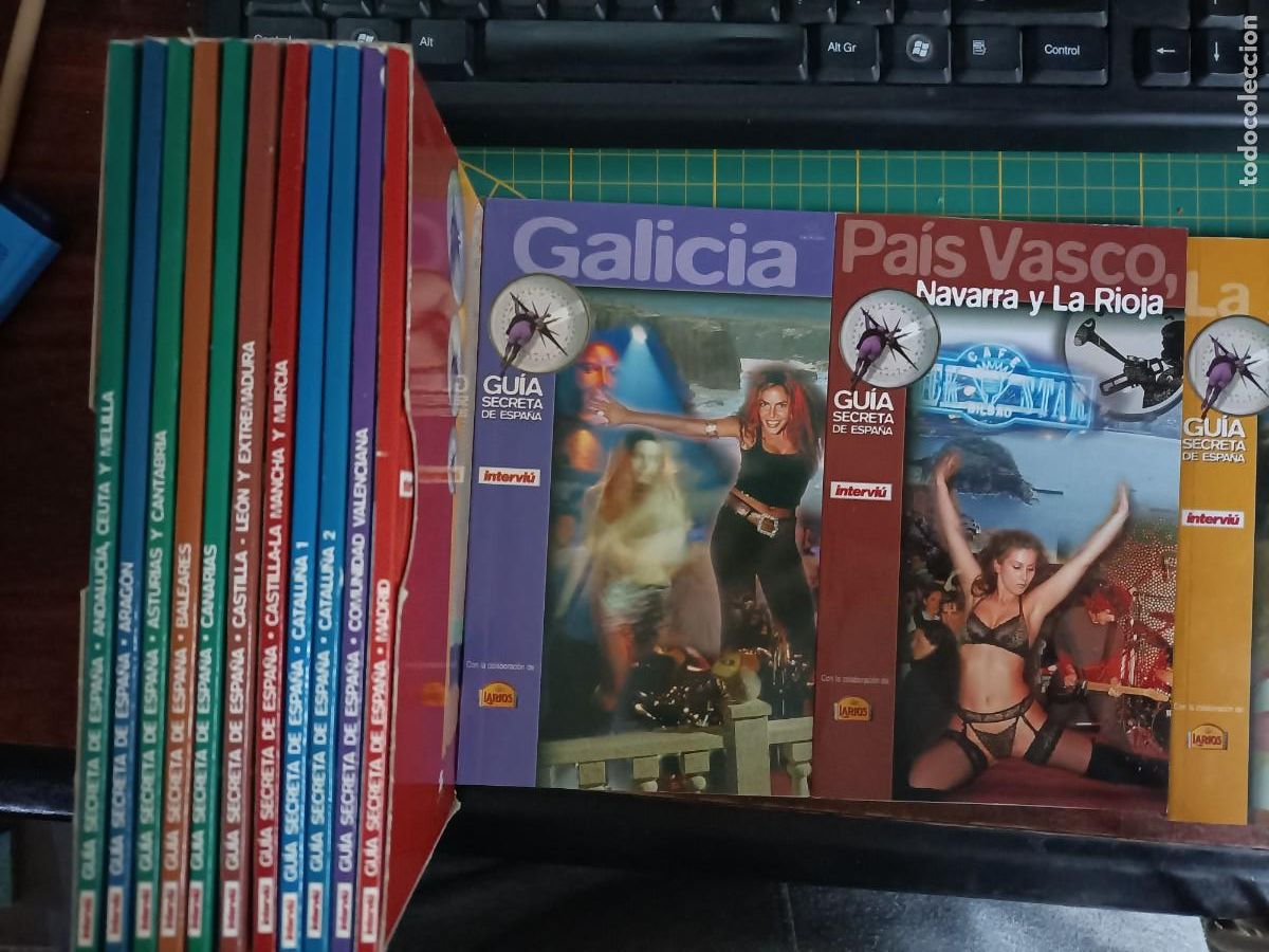 Collection Magazine Intervi&uacute;: INTERVIU. GU&Iacute;A SECRETA DE ESPA&Ntilde;A. 14 LIBRILLOS