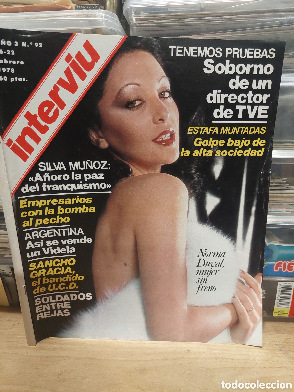 Coleccionismo de Revista Intervi&uacute;: Lote interviu 1978 Lola flores eta quiso secuestrar juan carlos I