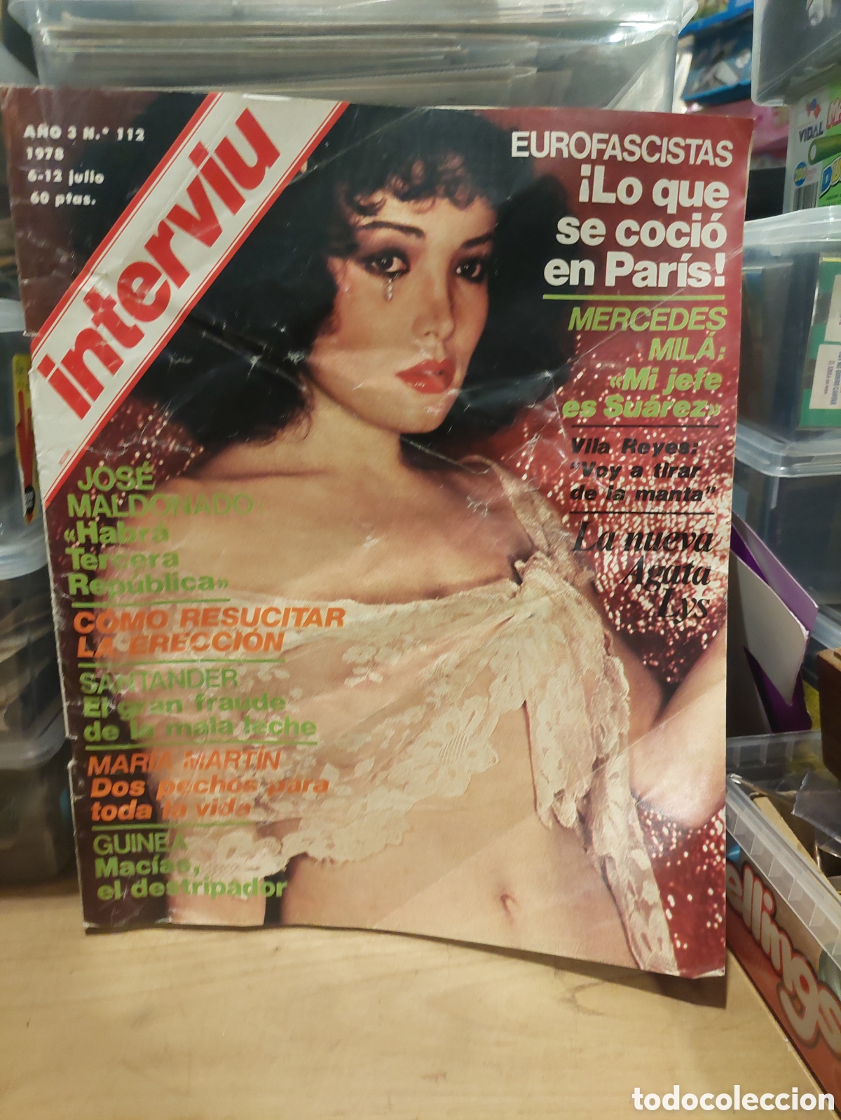 Coleccionismo de Revista Intervi&uacute;: LOTE INTERVIU A&Ntilde;O 1978 dar&aacute; montiel