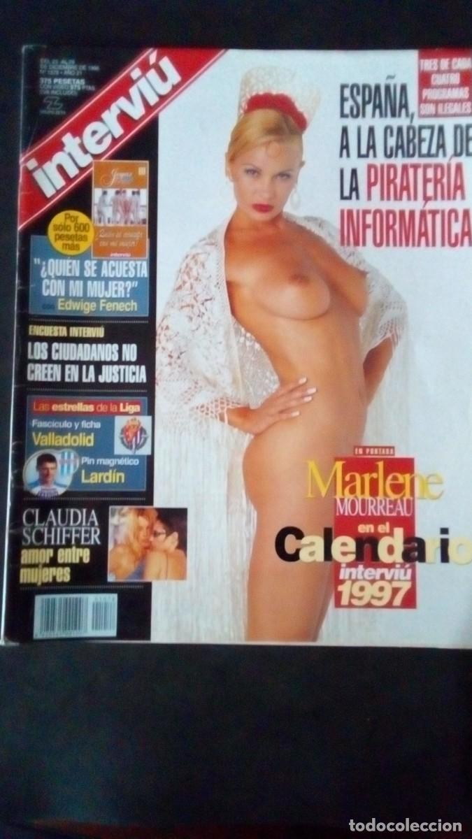 Coleccionismo de Revista Intervi&uacute;: INTERVIU 1078-MARLENE MOURREAU-CLAUDIA SCHIFFER-LIZ HURLEY-GRANADA- UN DOS TRES-ALISON EASTWOOD