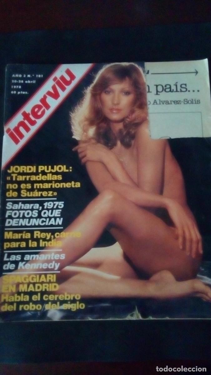 Coleccionismo de Revista Intervi&uacute;: INTERVIU 101-CICCIOLINA-PATTY PRAVO-MARISA MELL-FALANGE-SAHARA-S&Iacute;FILIS-CUBILLO-MAPAIAC-KENNEDY