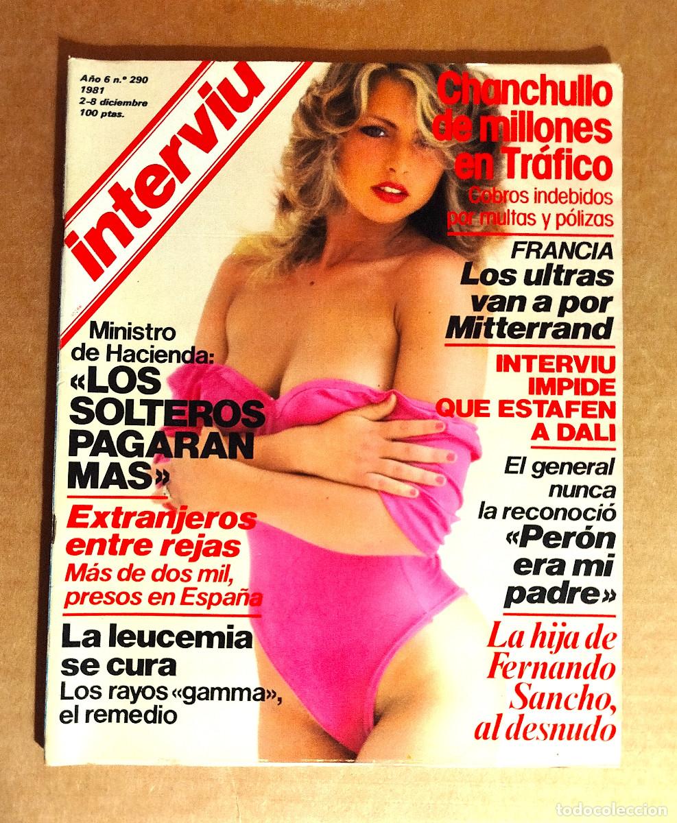 Coleccionismo de Revista Intervi&uacute;: INTERVIU 290 - DICIEMBRE 1981 - MAITE SANCHO - IMPERIO ARGENTINA - TIEMPO#28