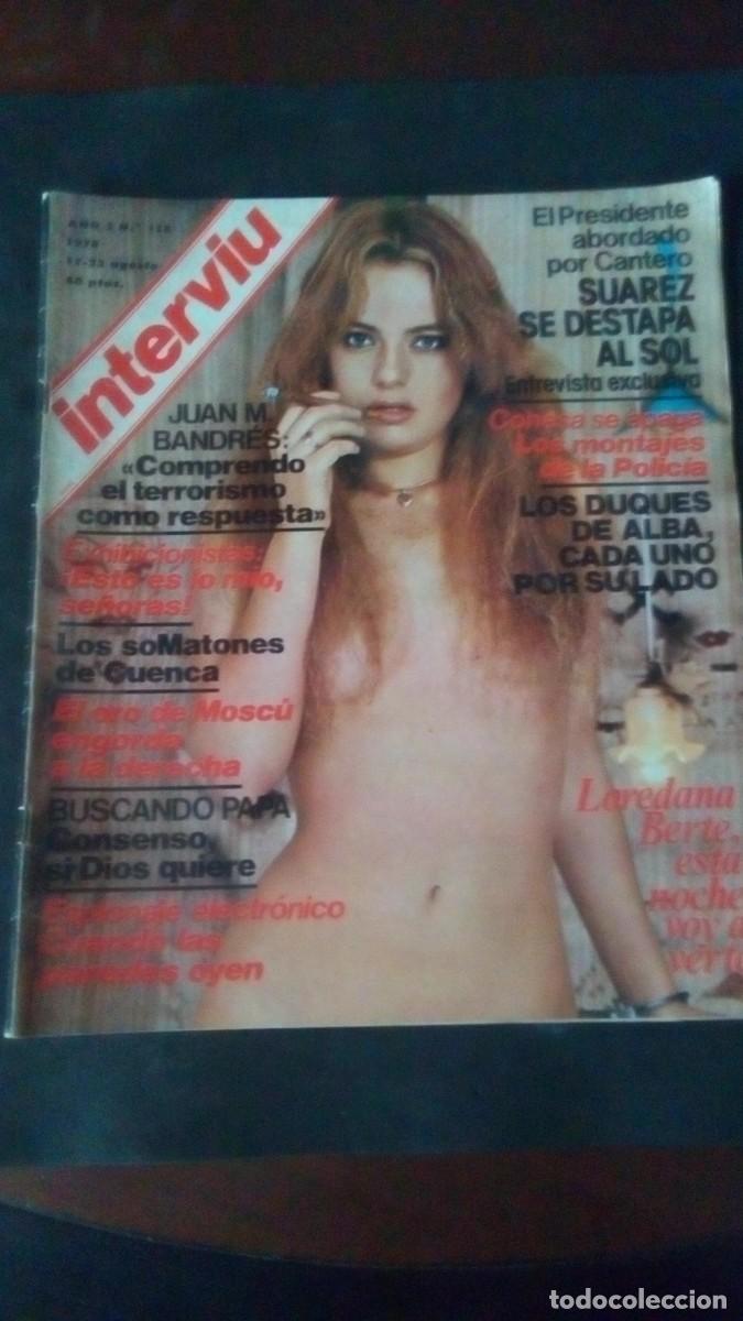 Coleccionismo de Revista Intervi&uacute;: INTERVIU 118-LOREDANA BERTE-VICTORIA VERA-MENORCA-CUENCA-PATTY HEARST-BANDR&Eacute;S-DUQUESA DE ALBA