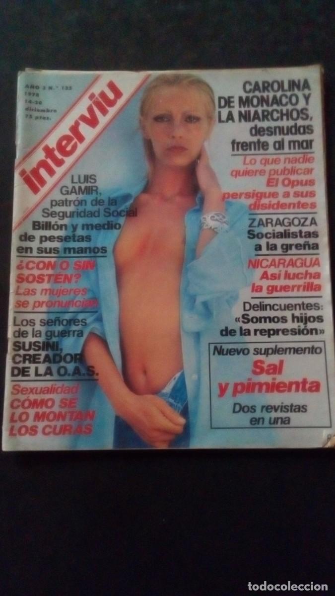 Coleccionismo de Revista Intervi&uacute;: INTERVIU 135-PATTY PRAVO-CAROLINA DE M&Oacute;NACO-STAR WARS-LESBIANAS-OPUS DEI-PIGMEOS-WARREN BEATTY